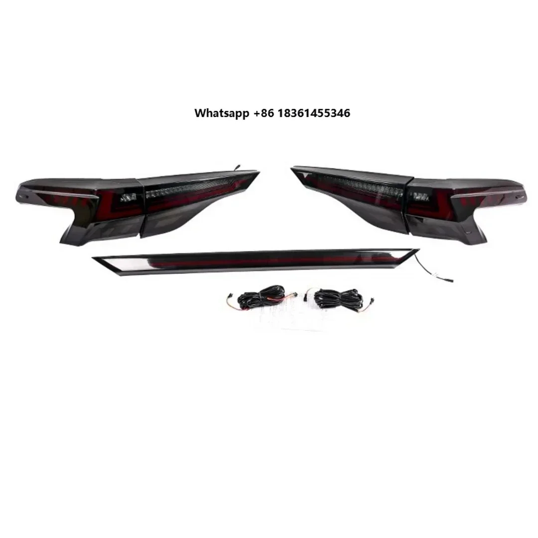 

Body Kit Led Taillight Through lamp Assembly for Sienna convert Rear Center Car Light Turn Signal Brake Lamp Backup Light