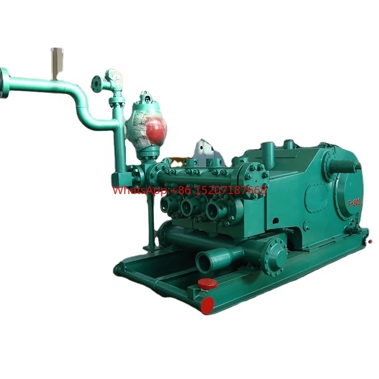 Fabricant professionnel d'équipement de champ pétrolier OEM F800 Triplex piston BOMCO perceuse piston API pompe à boue