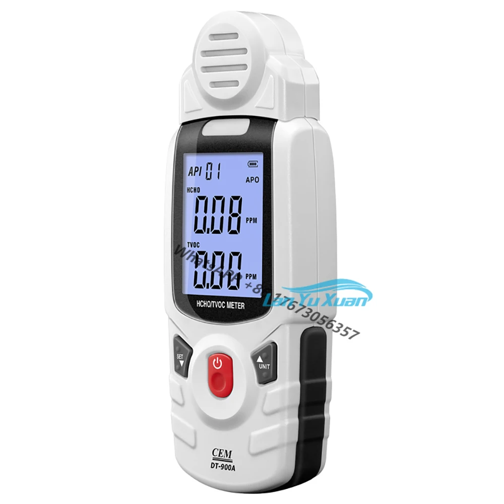 CEM DT-900A Formaldehyde HCHO & TVOC Meter Real-time Display Air Pollution Detector Tester For Home Room Furniture Toy