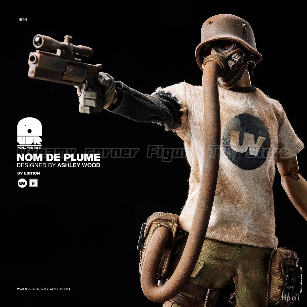 【Op voorraad】Originele Underverse WORLD WAR ROBOT 2 NOM DE PLUME 1/6 Action Figure Toy Model Gift Collection