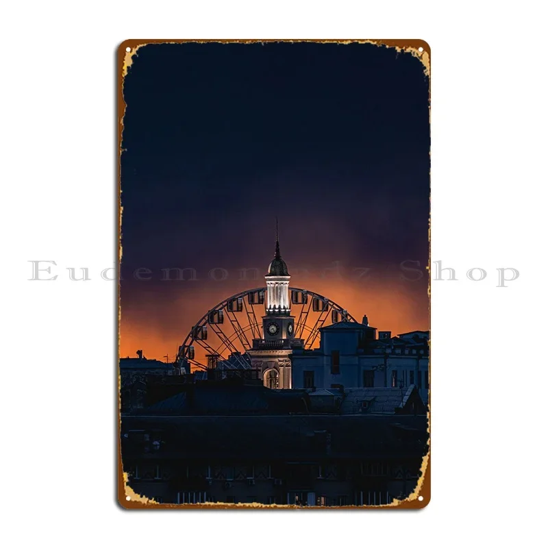 Kiev Sunset Metal P… - image
