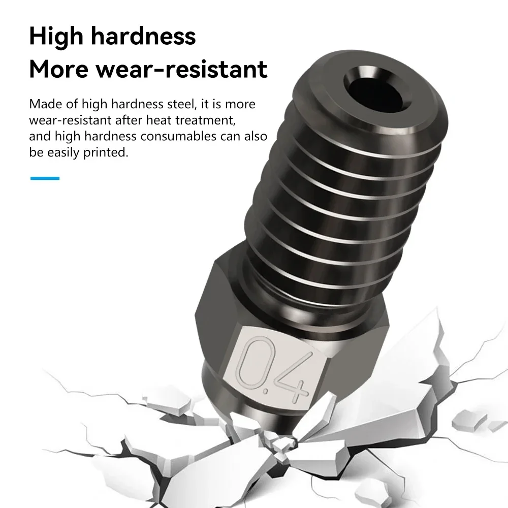 Creality-ノズル,高品質の3Dプリンター部品,v3,se,0.4mm