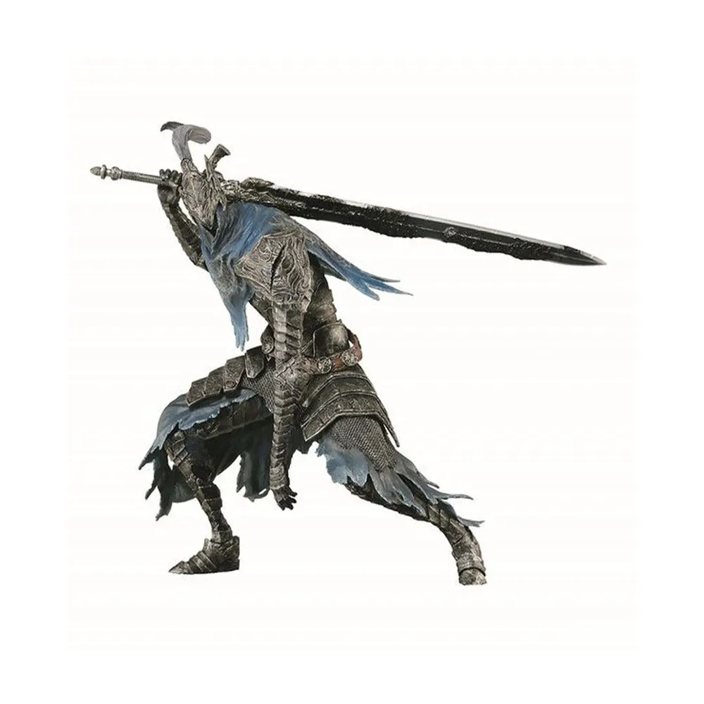 14CM Anime Game Dark Souls Kishi Artorias Figure Back Sword Anime Model Toy Gift Collection Decorative Ornament PVC