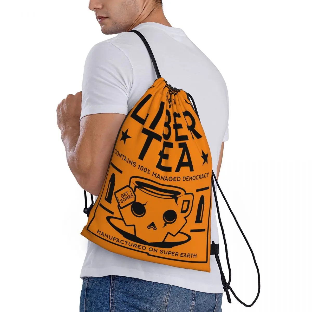 

Рюкзаки Liber Tea, многофункциональные сумки на шнурке, спортивные сумки, сумки для книг для мужчин, женщин, студентов