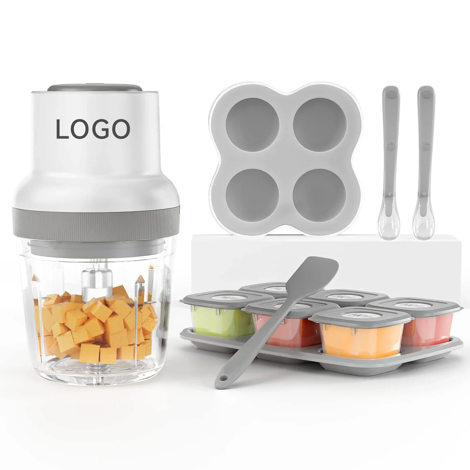 

Multifunctional Baby Food Maker Processor Set Fruit Vegetable Meat Chopper Baby Food Blender