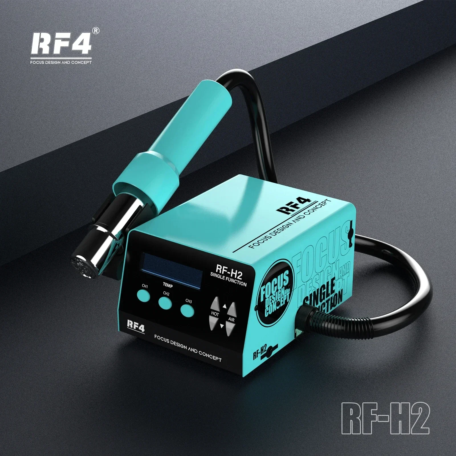 RF4 NEW H2 1000W Smart Fast Desoldering Hot Air Gun Soldering Station for BGA PCB Chip Repair Soldering Desoldering Tools