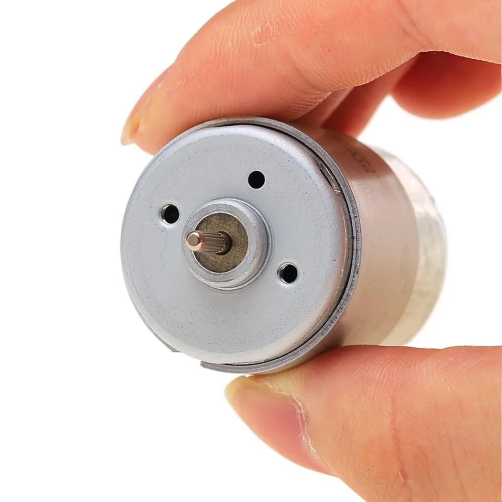 

1PCS Mini 385 Motor DC12V-24V Dual-axis 10500 RPM Precision DC Motor for Copiers and Printers