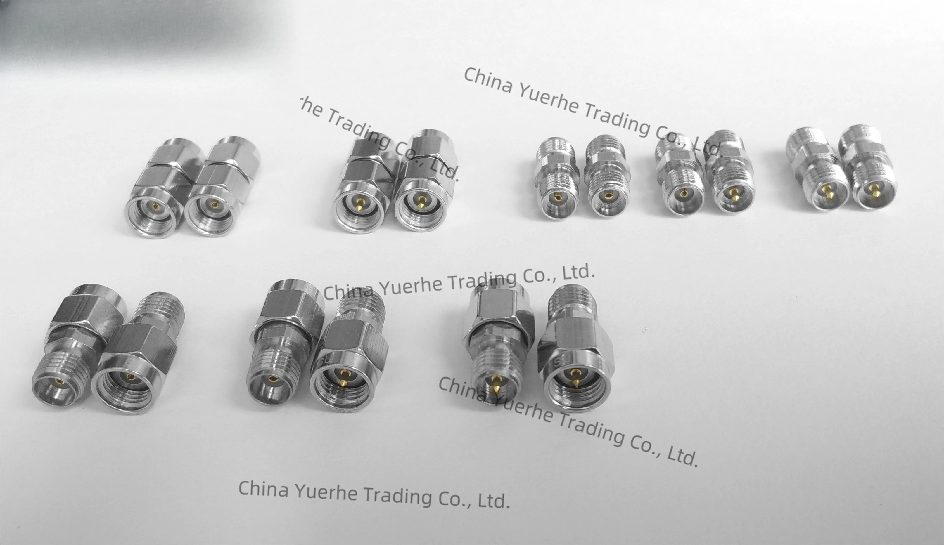 

SMA RP 2.92 adapter insertion loss less than 0.1dB 6G standing wave less than 1.1 reverse polarity 6G ; 18GHz; 27G