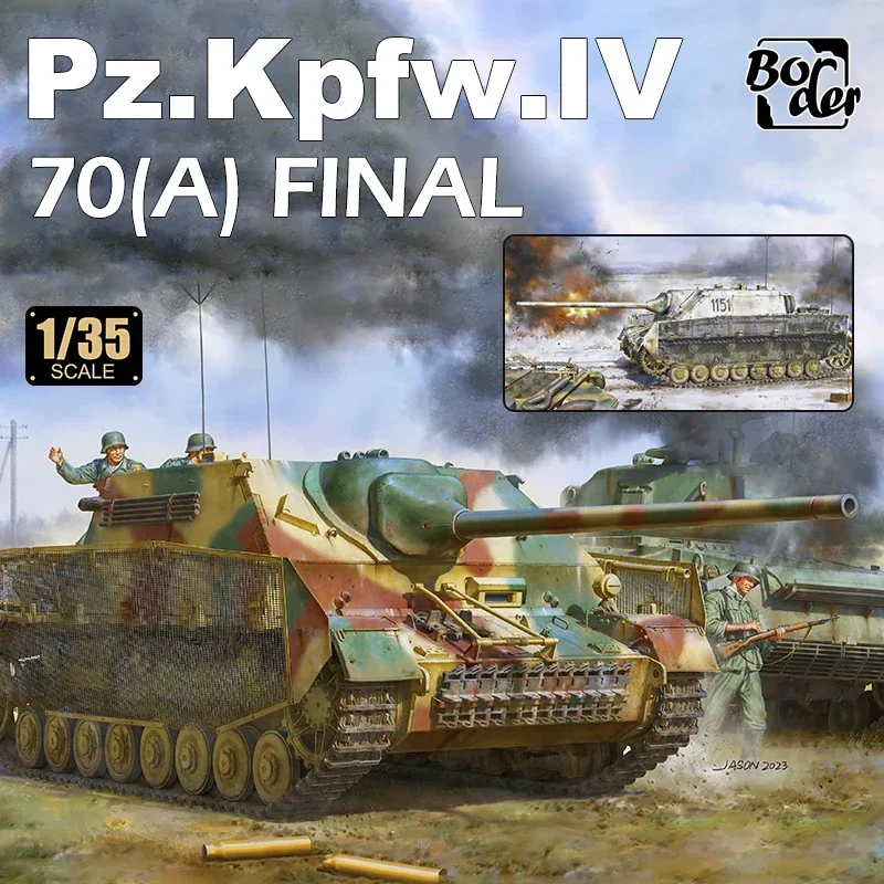 Border Model BT-026 German Pz.Kpfw.IV L/70(A)FINAL 1/35 Scale Assembling Scale Model Kit