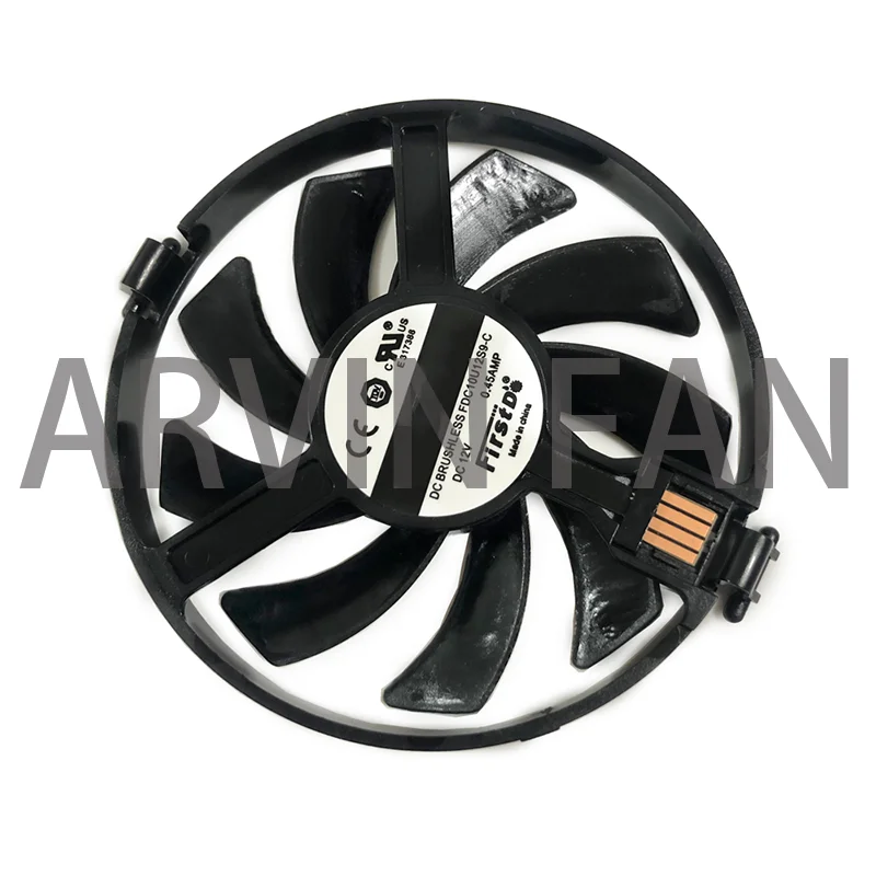 Hard Swap Fans FDC10H12S9-C Vga Gpu Koeler Voor Rx580 Gtr Rx480 Rs Grahics Kaart Als Vervanging