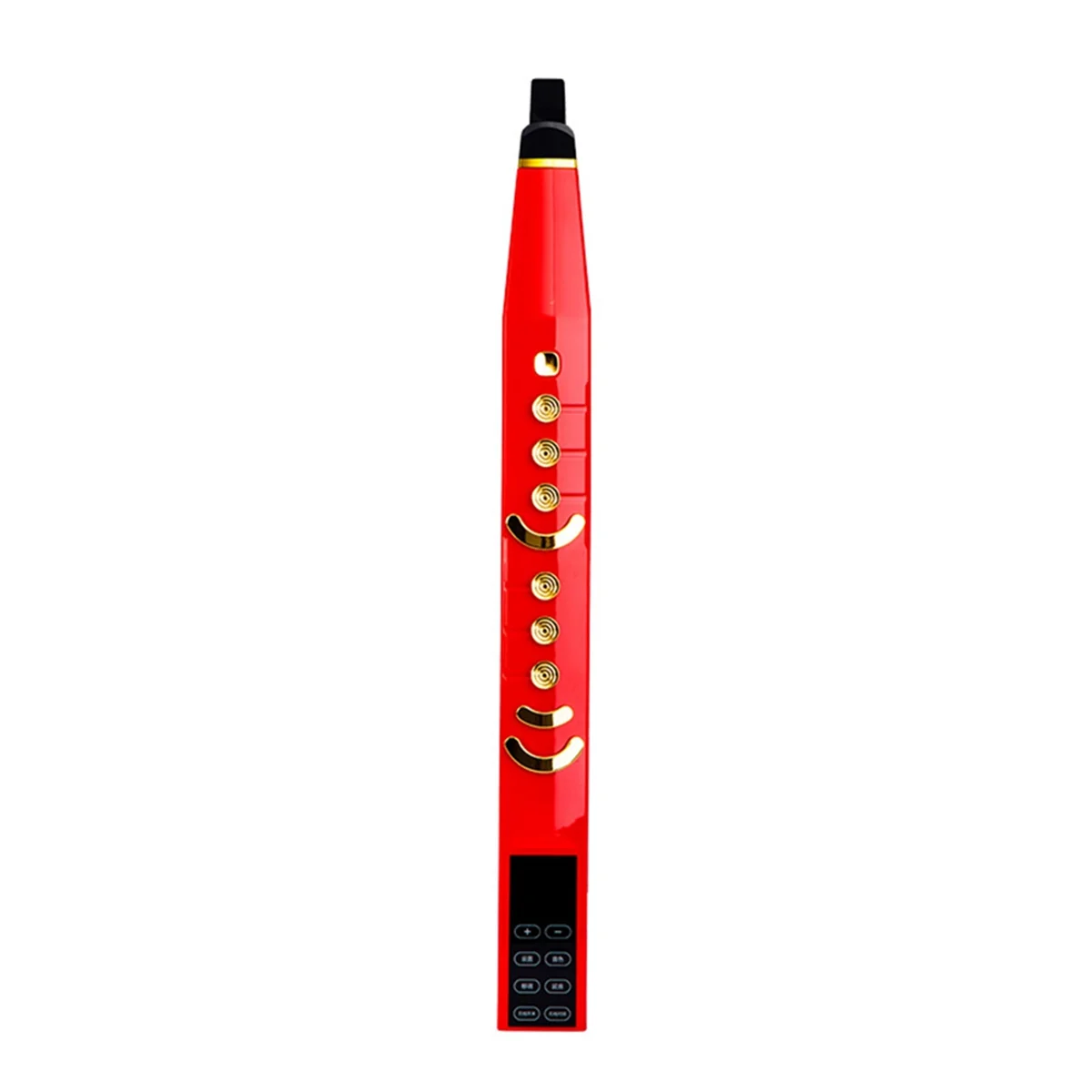 

I9 Mini Saxophone, Digital Wind Instrument, 99 Tone Mini Electronic Wind Instrument Set, Built 10W HiFi Speaker Red