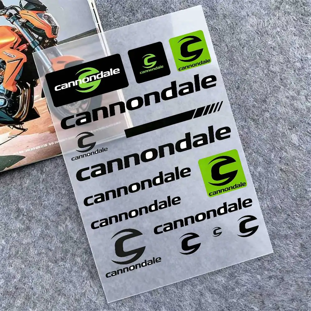 

Светоотражающие наклейки для мотоциклов Cannondale, водонепроницаемые виниловые наклейки для мотоциклетных шлемов, топливных баков, велосипедов