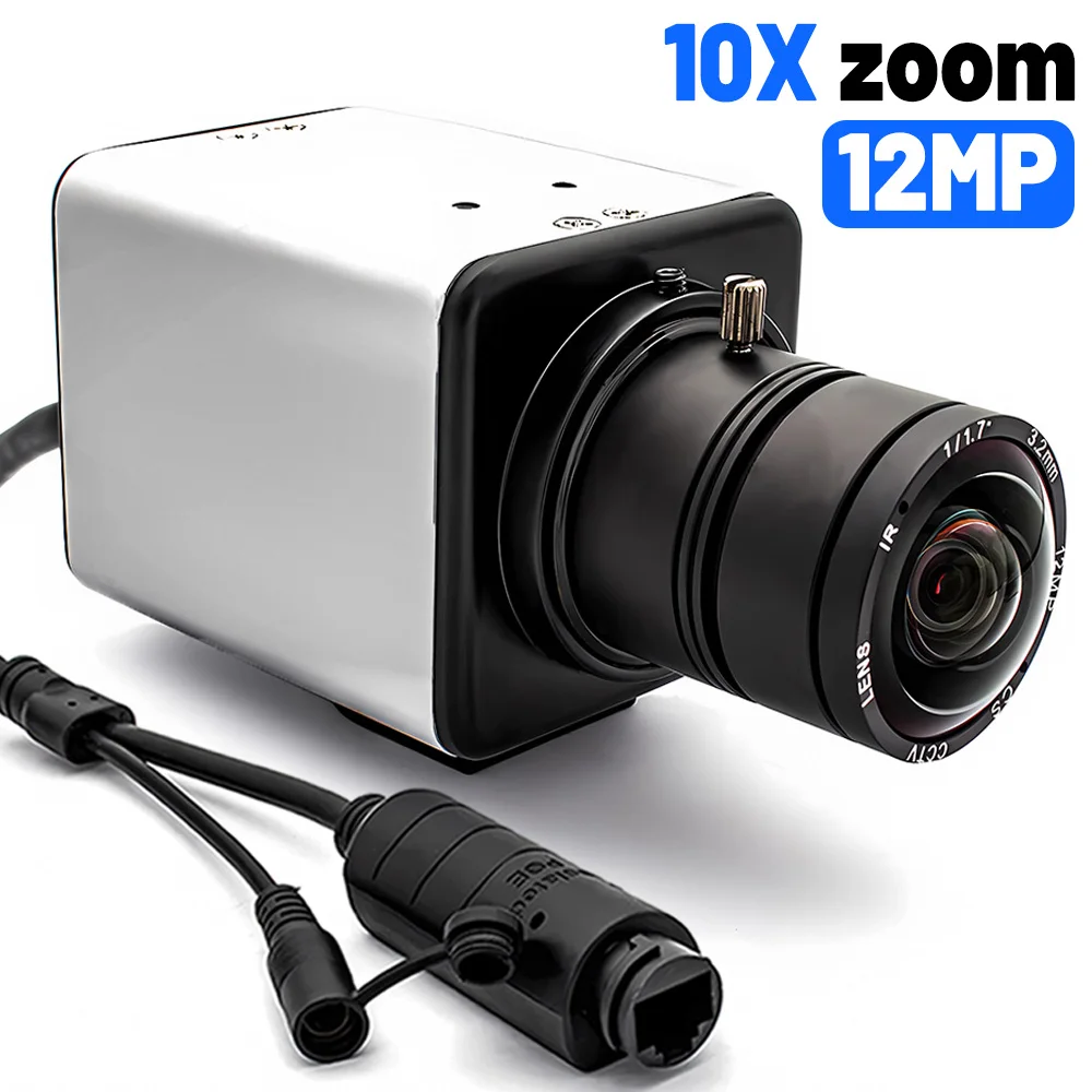 

3840x3104 4K 12MP IP Camera Manual Varifocal Lens 1/2.49" CMOS H.265 Onvif Ai Face/Motion Detection AC18Pro APP POE RJ45 Webcam