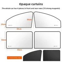 2Pcs Car side window sunshade magnetic sunshade For Mercedes benz AMG W204 W203 W212 W211 W124 W210 GLC GLE E CLA GLA W205 W211