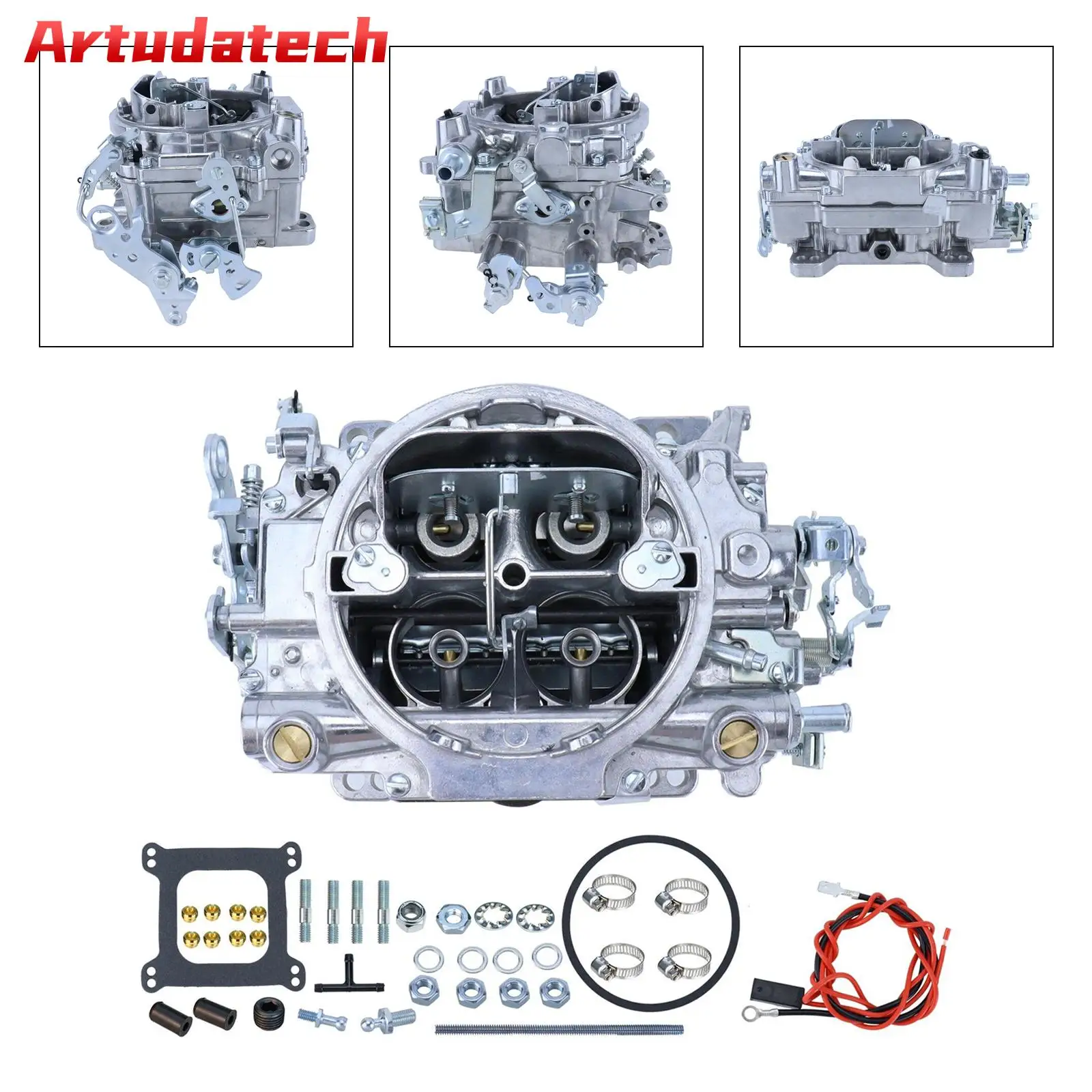 Artudatech 4 Barrel Carburetor 1404 Manual Choke 500 CFM For Edelbrock Car Accessories