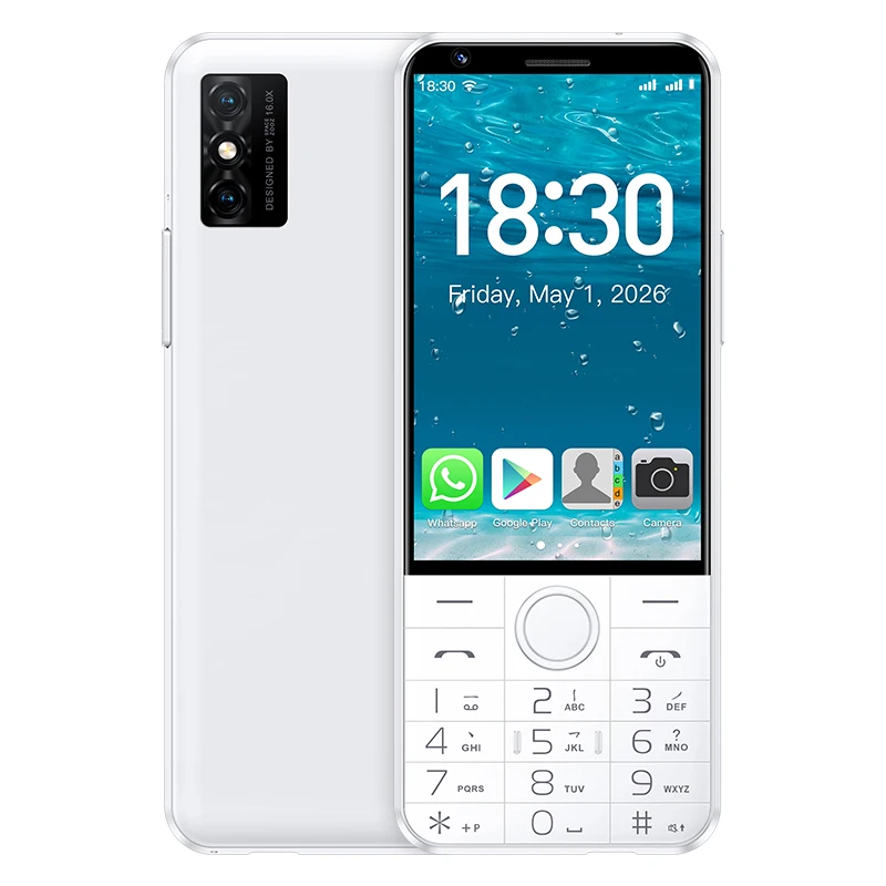 DOOV F27 PRO Touch Screen Keypad Smartphone Dual SIM 3.58inch 16mp Android14 2120mAh Google Play 4GB 64GB Bluetooth Mobile Phone