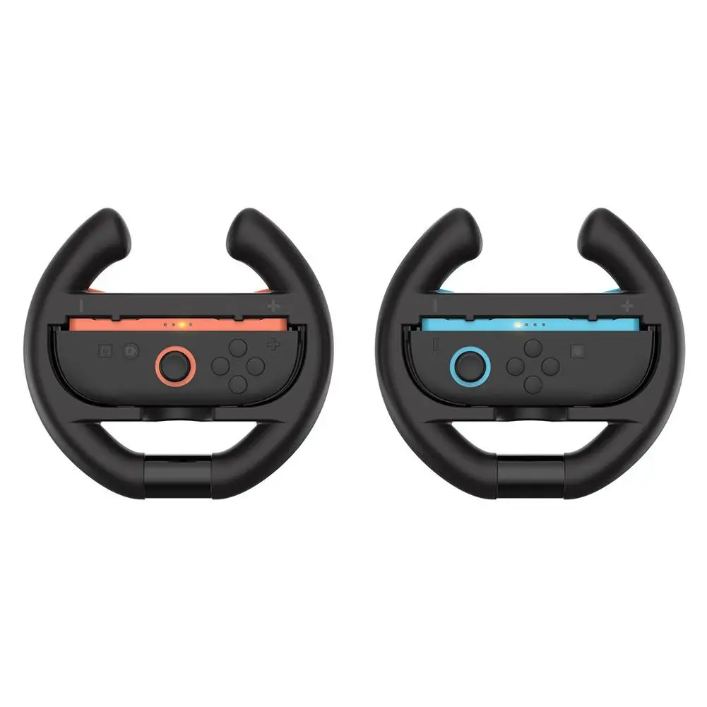 2 قطعة عجلة القيادة لنينتندو 2 Joy Con تحكم Joycon 2 عجلة قبضة اليد لماريو كارت 8 ديلوكس