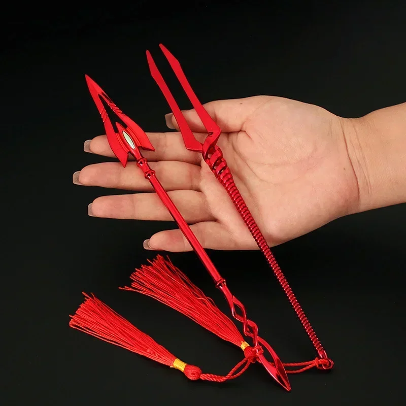 22 سنتيمتر الرمح الأحمر من لونجينوس المفاتيح إيفا أنيمي الأجهزة الطرفية الرمح من كاسيوس Kaworu Nagisa Mark.06 نموذج المفاتيح اللعب