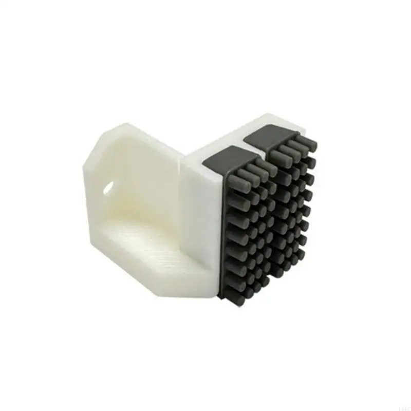 

E65C 1/2Pcs Nozzle Brush Replacement Silicone Wiper Cleaning Brush Silicone Brush