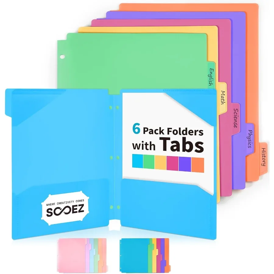 

Пластиковые папки с горшками и вкладками. Набор из 6 папок для горшков с записываемыми этикетками. Перемешивание подходит для переплета с 3 кольцами, вмещает бумага формата А4.