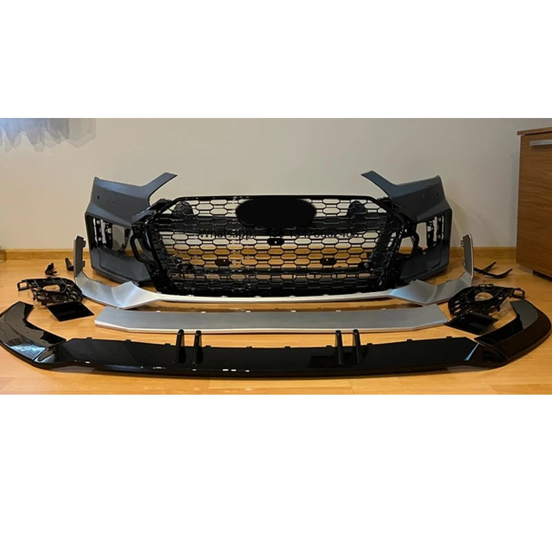 

2017-2019 A5 S5 B9 Replacement RS5 Style Front Bumper and Grill Modification Upgrade Front Bodykit Fitment for A5 S5 B9