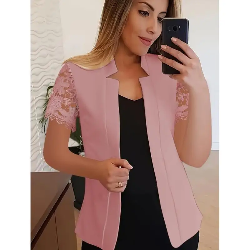 

Men's Casual Sports Suit Large Size Lace Patchwork Cross-Border New Sle ort Sve T-irt And orts Leisure Activi Wear