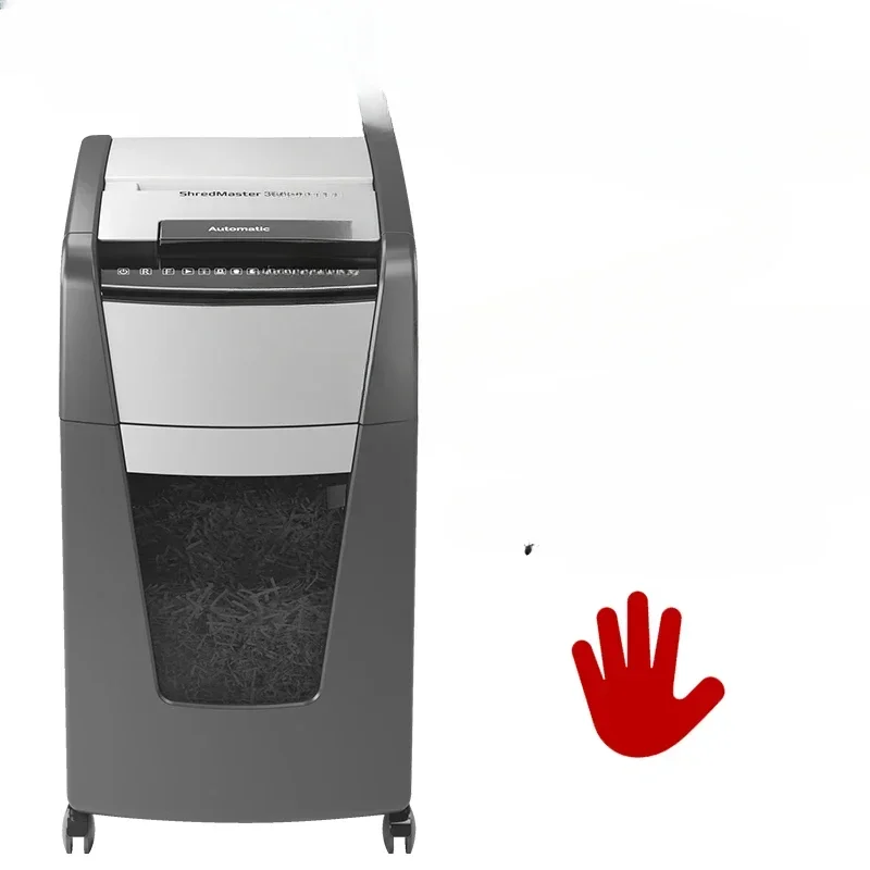 AUTO+300M full-automatic paper shredder Automatic paper shredding for commercial office.