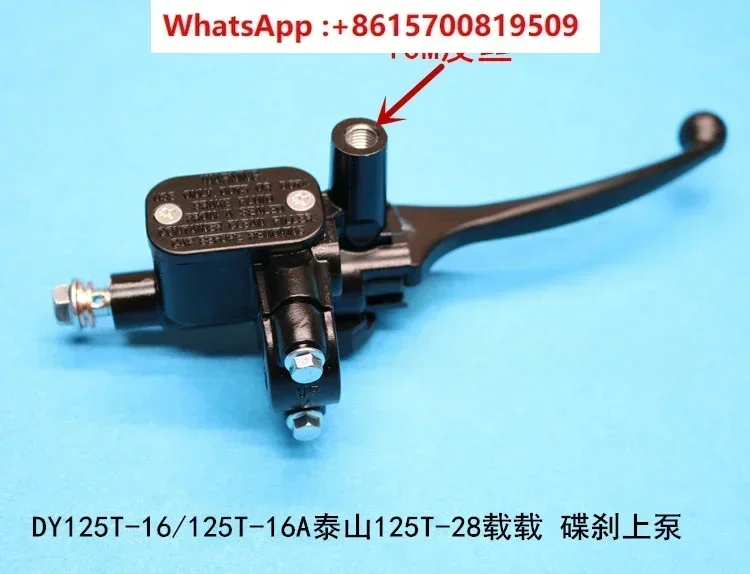 Motorcycle pedal Taishan DY125T-16-16A-16M-26A-28 disc brake pump oil brake pump