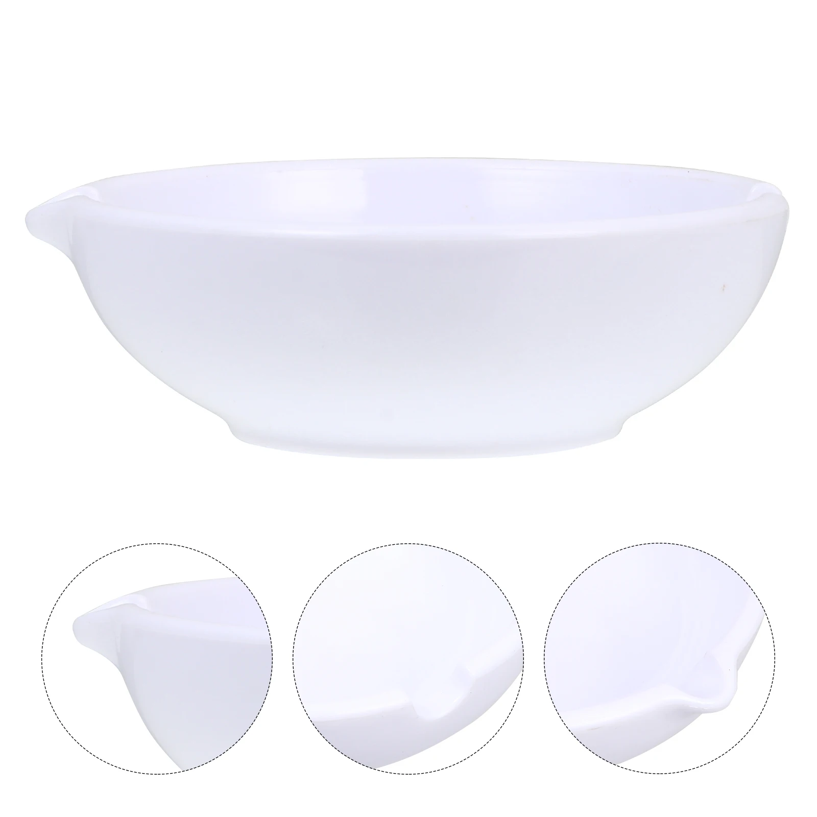 

Brush Ink Plate Pen Rest Tray Home Office Stationery Writing Plastic Water Dish