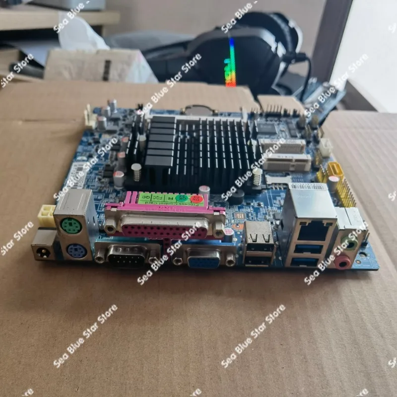 GM-J1900D16 V1.31 J1900 integrated machine cash register industrial   board 6com lvds second-hand dismantling main board