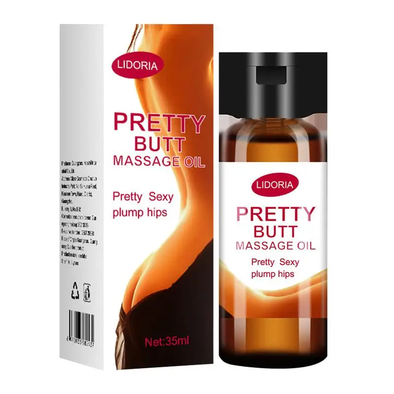 Butt Lifting Oil Hip Enlargement Lifting Butt Enhancement Massage Essence 35ml Nourishing Massage Oil Buttocks Enhancement