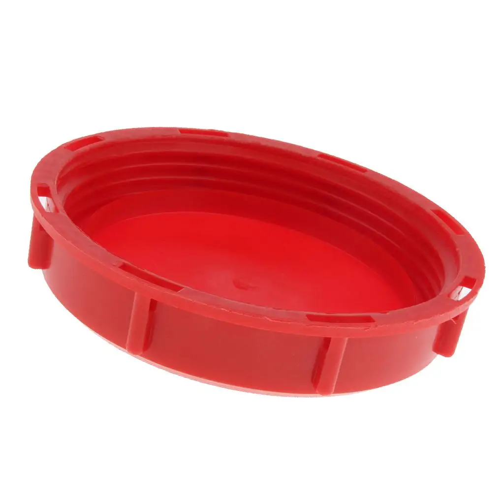 IBC Tote Tank Cover Lid Cap Red Polypropylene Chemical Resistant for 1000L Bulk Containers