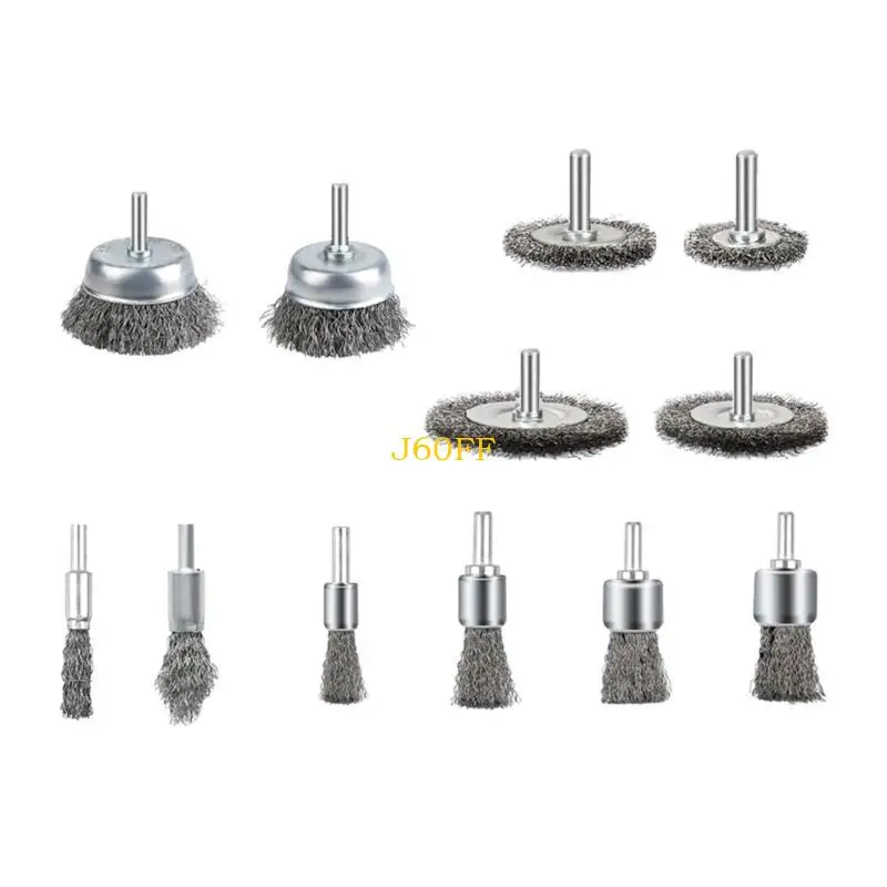 

J60F Легкая буровая проволочная щетка для профессиональных ремесленников в техническом обслуживании металла