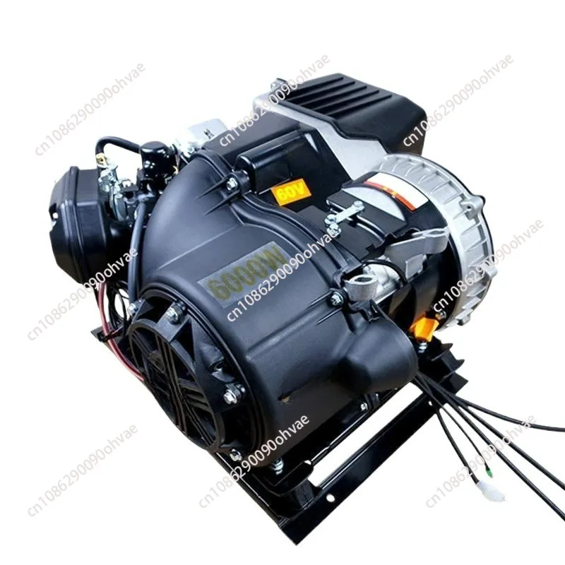 6kw 5kw Double Cooling Electric Vehicle Range Extender 48V 60v 72v Electric Vehicle Car Generator Mute Frequency Conversion