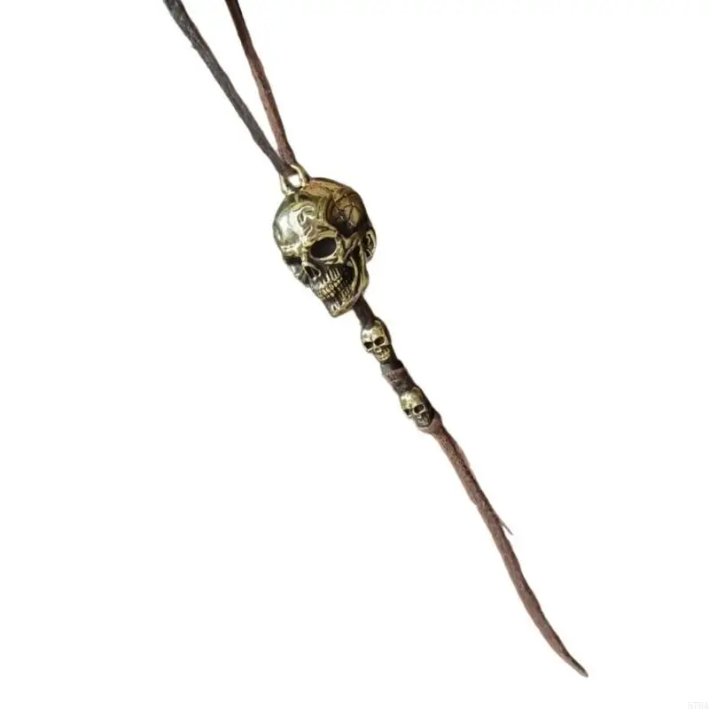 

57BA Lightweight Skull Bells Keychain Charm For Motorcycle Enthusiasts & Trendsetters