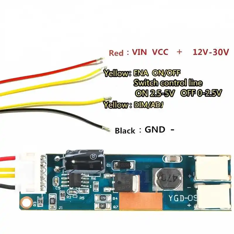 LCD Retrofit LED Kit, LED Backlight Lamps Update Kit Adjustable 15 17 19 20 22 24 inch LCD TV Monitor LED Backlight Strip