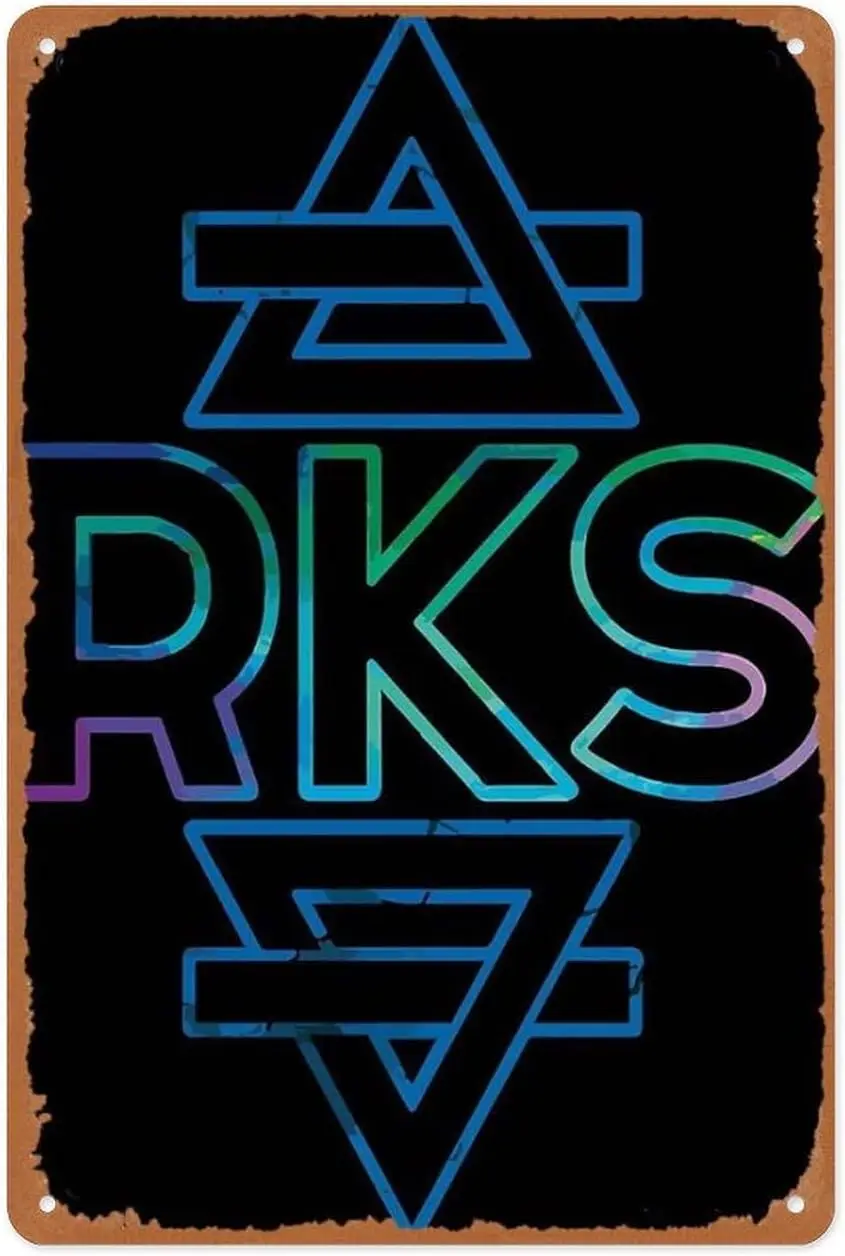 Vintage Metal Sign - RKS - Kitten Surprise - 8x12 Inch Wall Art for Garage, Man Cave, Game Room, Coffee House Or Home Ba