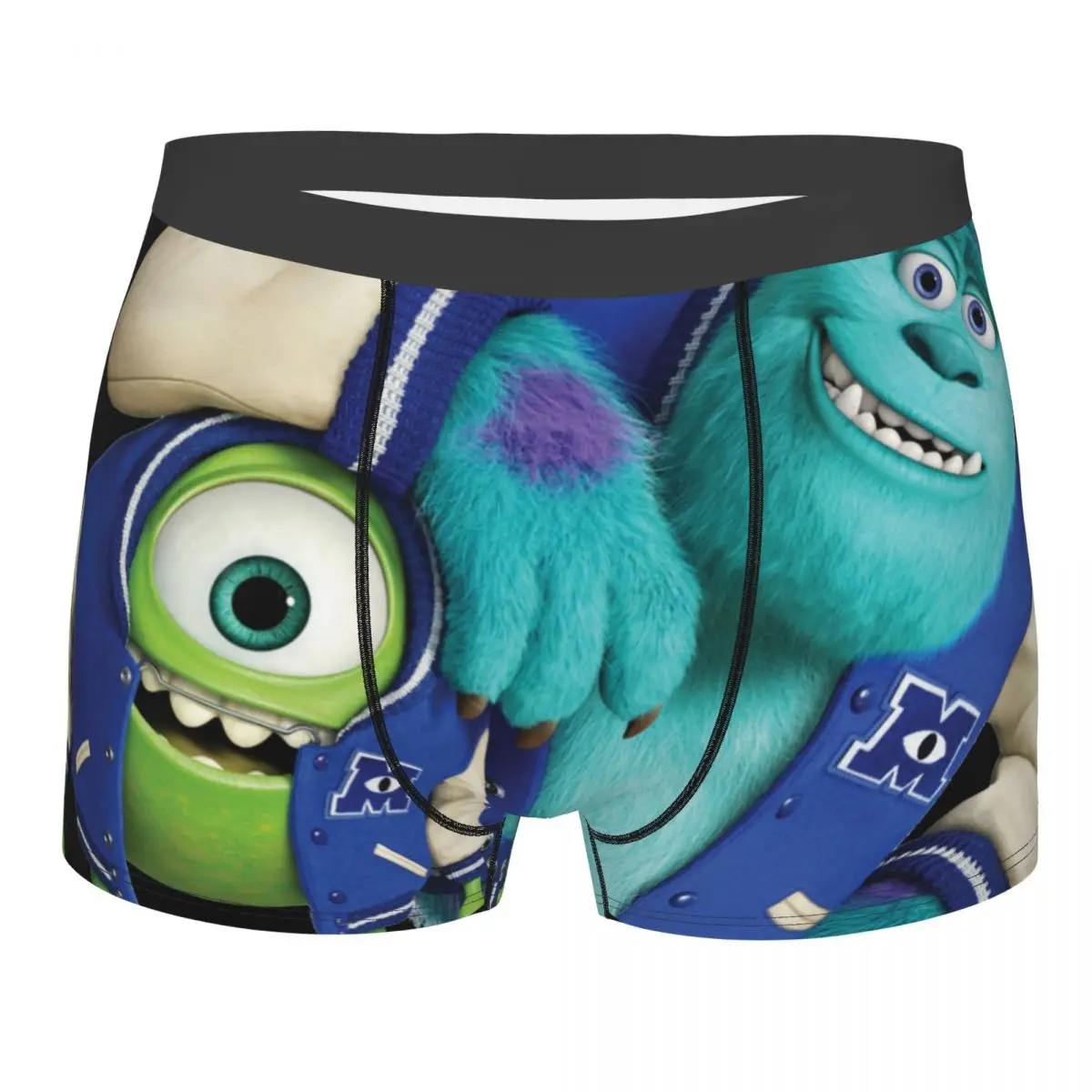 Sullivan And Mike Disney Monsters University Sullivan Underpants Cotton Panties Male Underwear Ventilate Shorts Boxer Briefs