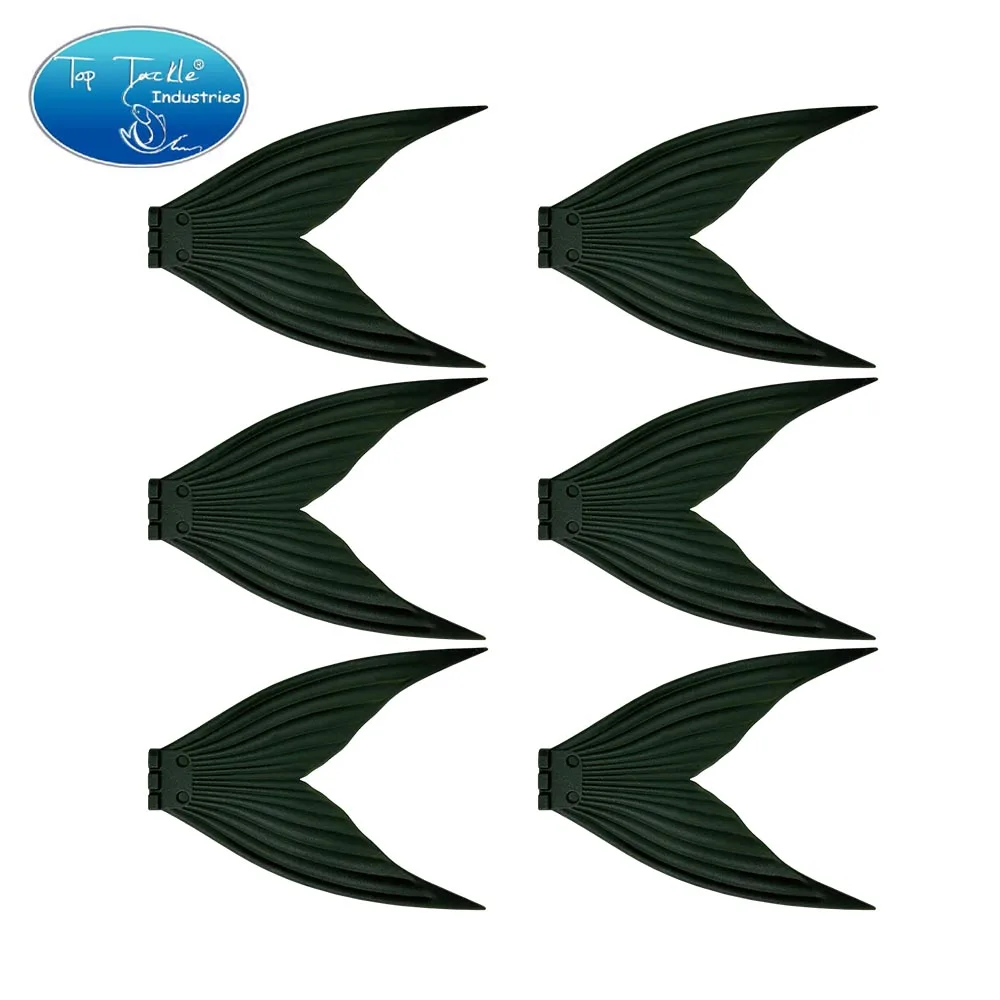 Isca articulada de plástico de silicone japonês, cauda sobressalente para isca Gaint, construção resistente para extrema durabilidade, 370mm, 6 cores