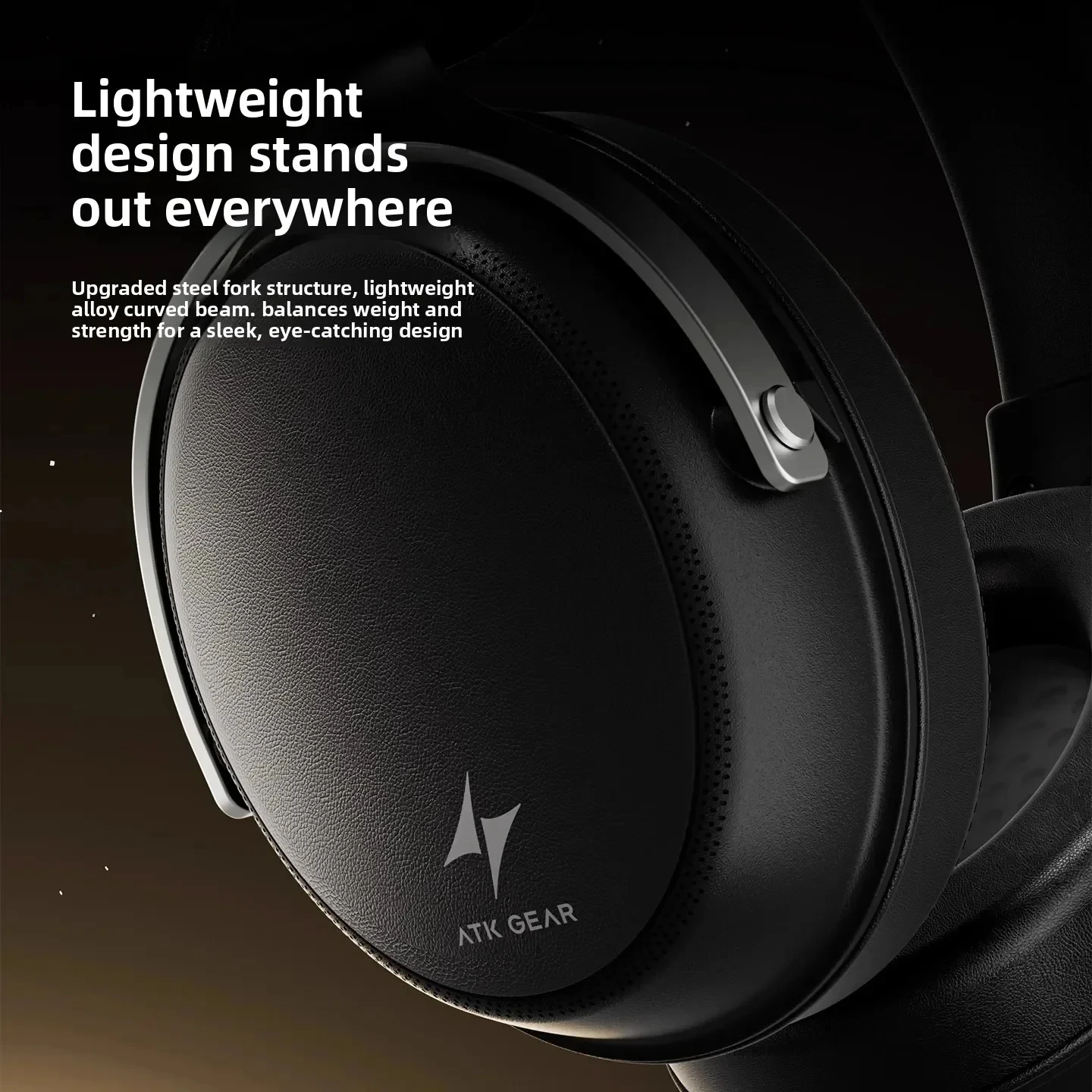 New ATK N9 Pro Ultra Headphones HiFi Wireless 3D Surround Quad