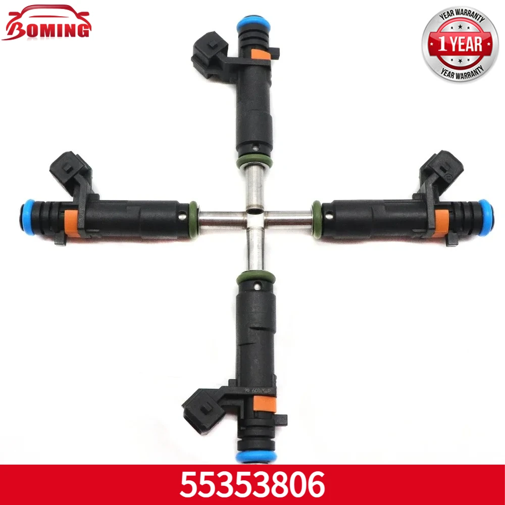 

55353806 Car Fuel Injectors Nozzle 4pcs For Chevrolet Trax 2013-2018 Cruze 2010-2016 1.8L L4 Opel Astra J Zafira-C A