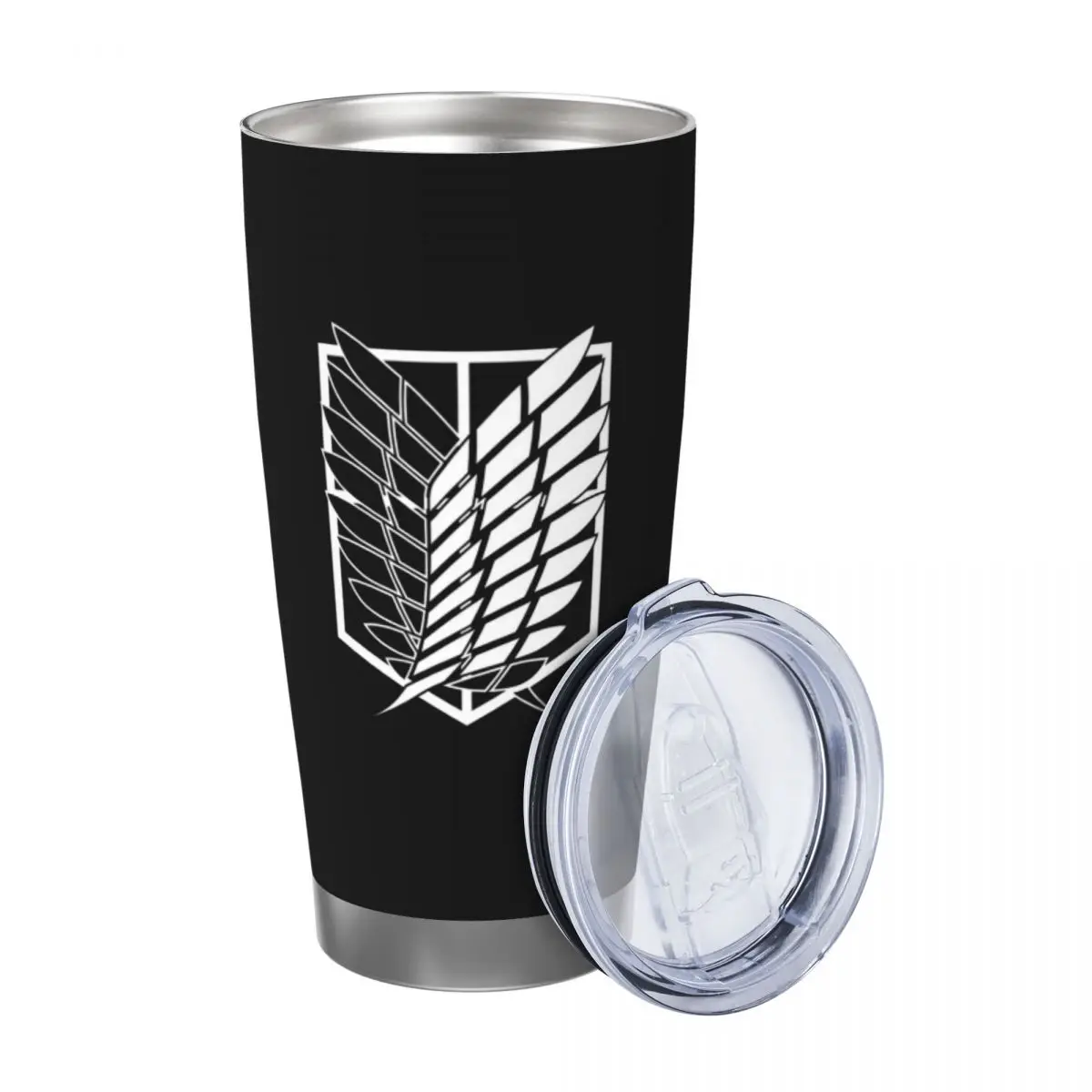 Attack On Titan 20oz Stainless Steel Insulated Thermal Coffee Car Cup Cold Hot Mugs Vacuum Flask