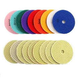 80mm 100mm Diamond Polishing Pad 3