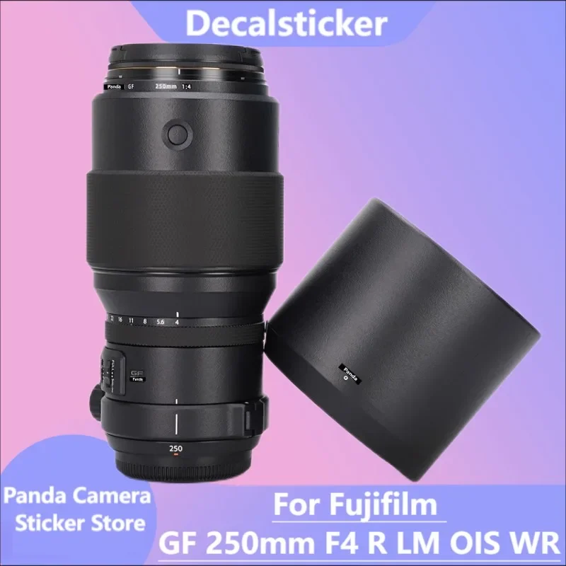 For Fuji Fujifilm GF 250mm F4 R LM OIS WR Anti-Scratch Camera Sticker Coat Wrap Protective Film Body Protector Skin