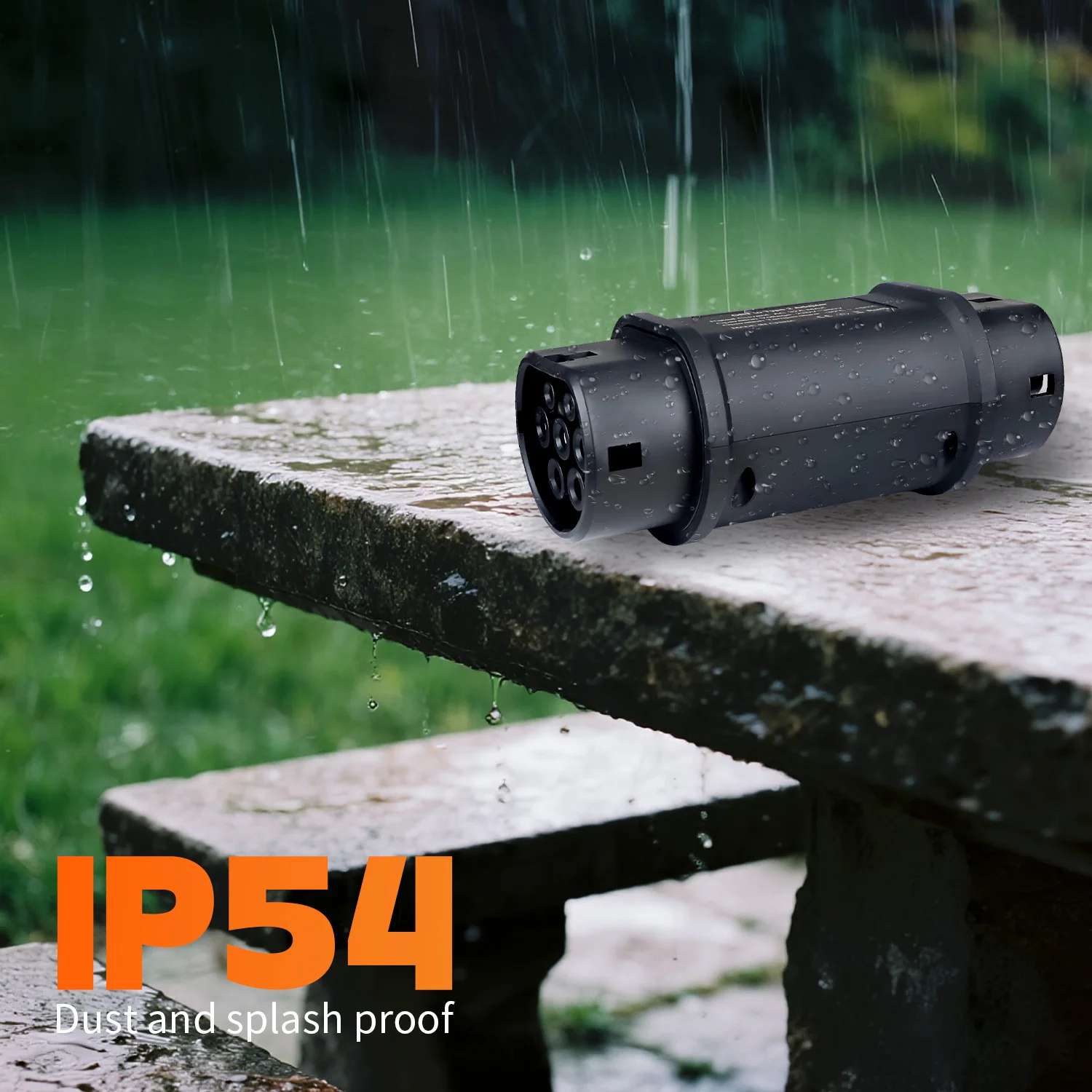 GOODCELL EV充電ステーションアダプター GBT - タイプ2 IEC 62196-2変換コンバーター EVSE 1/3相コネクター 16/32A タイプ2車用