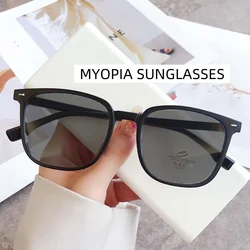 2024 New Outdoor Sport Driving Minus Sunglasses Trendy Women Men Optical Prescription Eyeglasses Diopter Finished Myopia Goggles