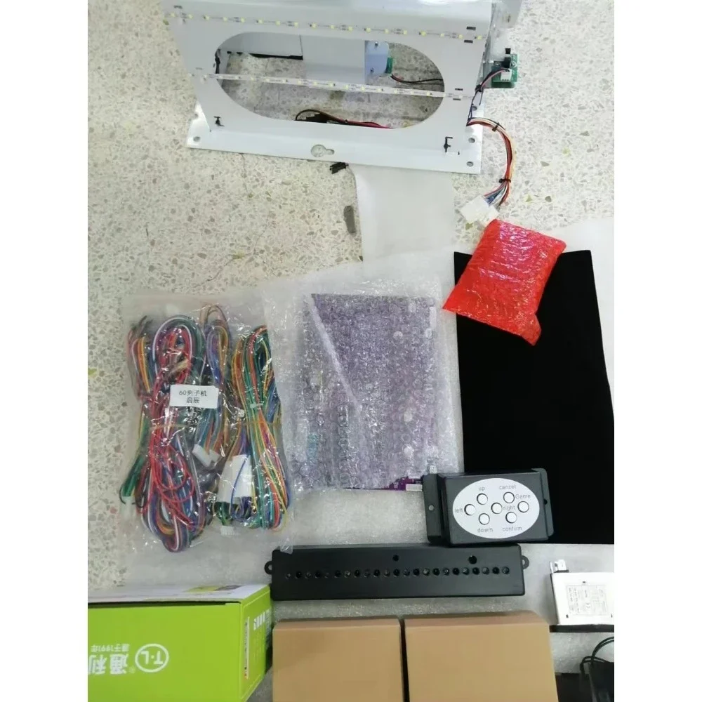 PHHot Sale Arcade DIY Gift Machine Kit Coin 60 Clips Prize Vending Machine Accessories Kit