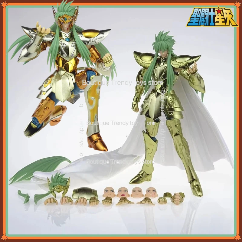 ShineTime/ST Model Saint Seiya Myth Cloth EX Aquarius Degel Gold Lost Canvas/LC Knights of the Zodiac Action In Stock