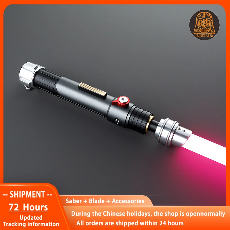 PunkSaber Lightsaber Neopixel Jedi Laser Sword Heavy Dueling Sensitive Smooth Infinite Changing Hitting Sound Light Saber Toys