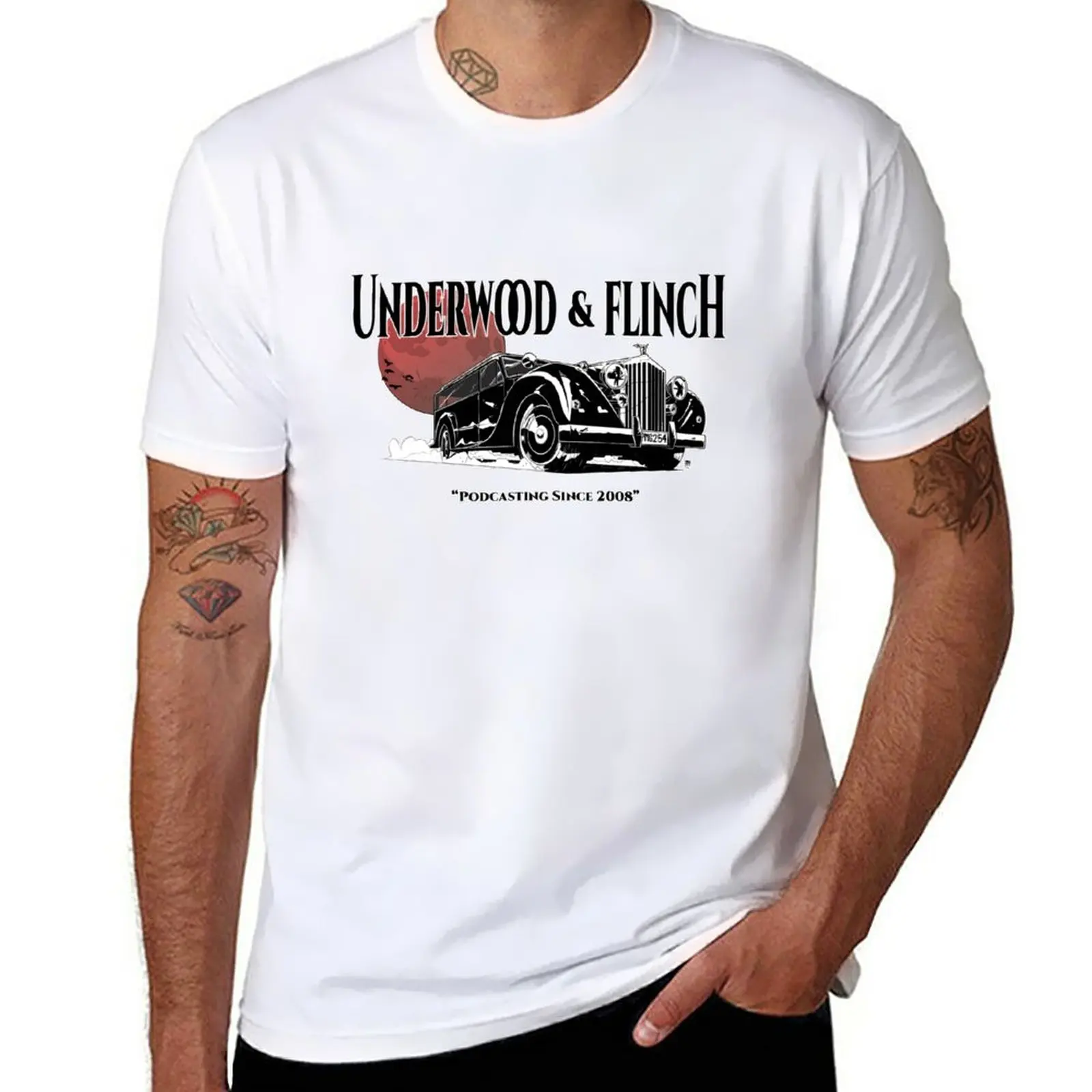 U&F Hearse T-Shirt new edition hippie clothes t shirt men